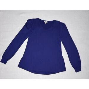 Dark Purple Casual Sweater Shirt